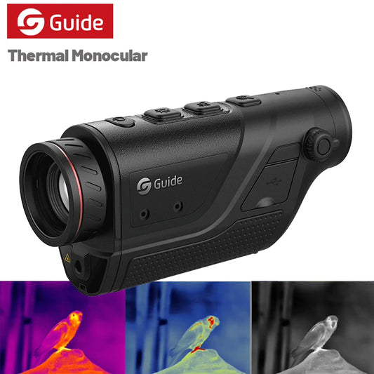 GUIDE Handheld Hunting Observation Thermal Imaging Laser Indicate WIFI IR 256X192 TD210 Thermal Vision Camera Imagery Monocular