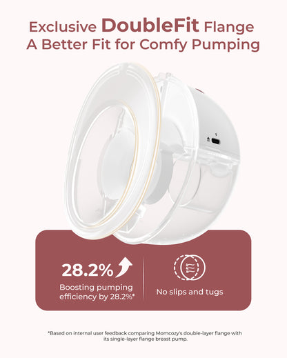 M5 Smart Wearable Breast Pump – Upgraded with App Control