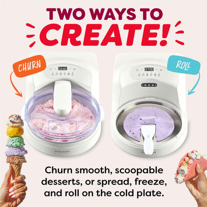 InstantChill Ice Cream Maker – No Pre-Freezing, Ready in Minutes
