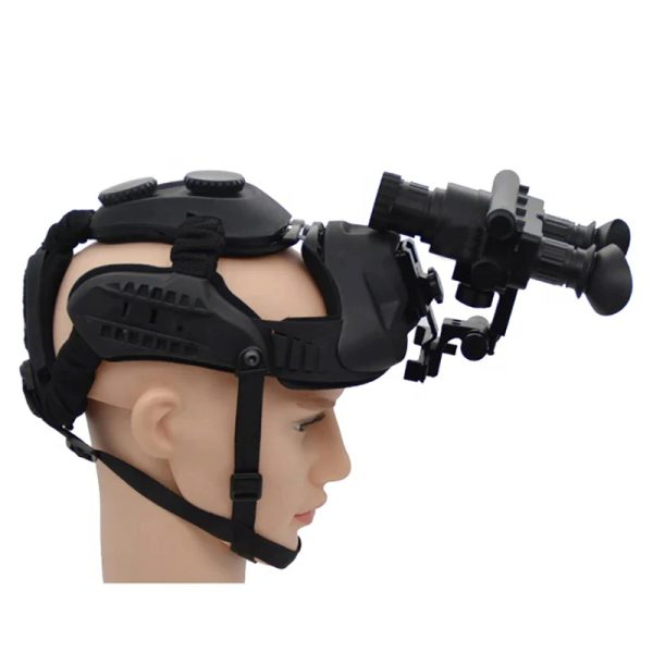 Gen2+ Military Night Vision Binocular Goggles High Magnification Tactical Infrared Night Vision Head Mounted for Outdoor Hunting