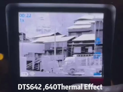 DTS642 Monocular Tactical Reticle Thermal Imaging 4 Pseudo-Color 640X512 Infrared WIFI Shockproof Hunting Clip-on Thermal